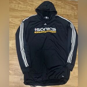 Seattle Sonics  Adidas Hoodie Men's XL  Pullover Hoodie